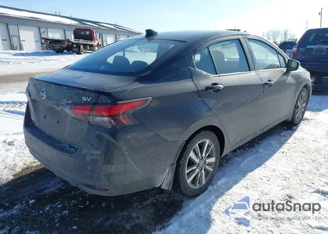 2020 Nissan Versa Sv Xtronic Cvt из США, поврежденный, VIN 3N1CN8EV5LL837161